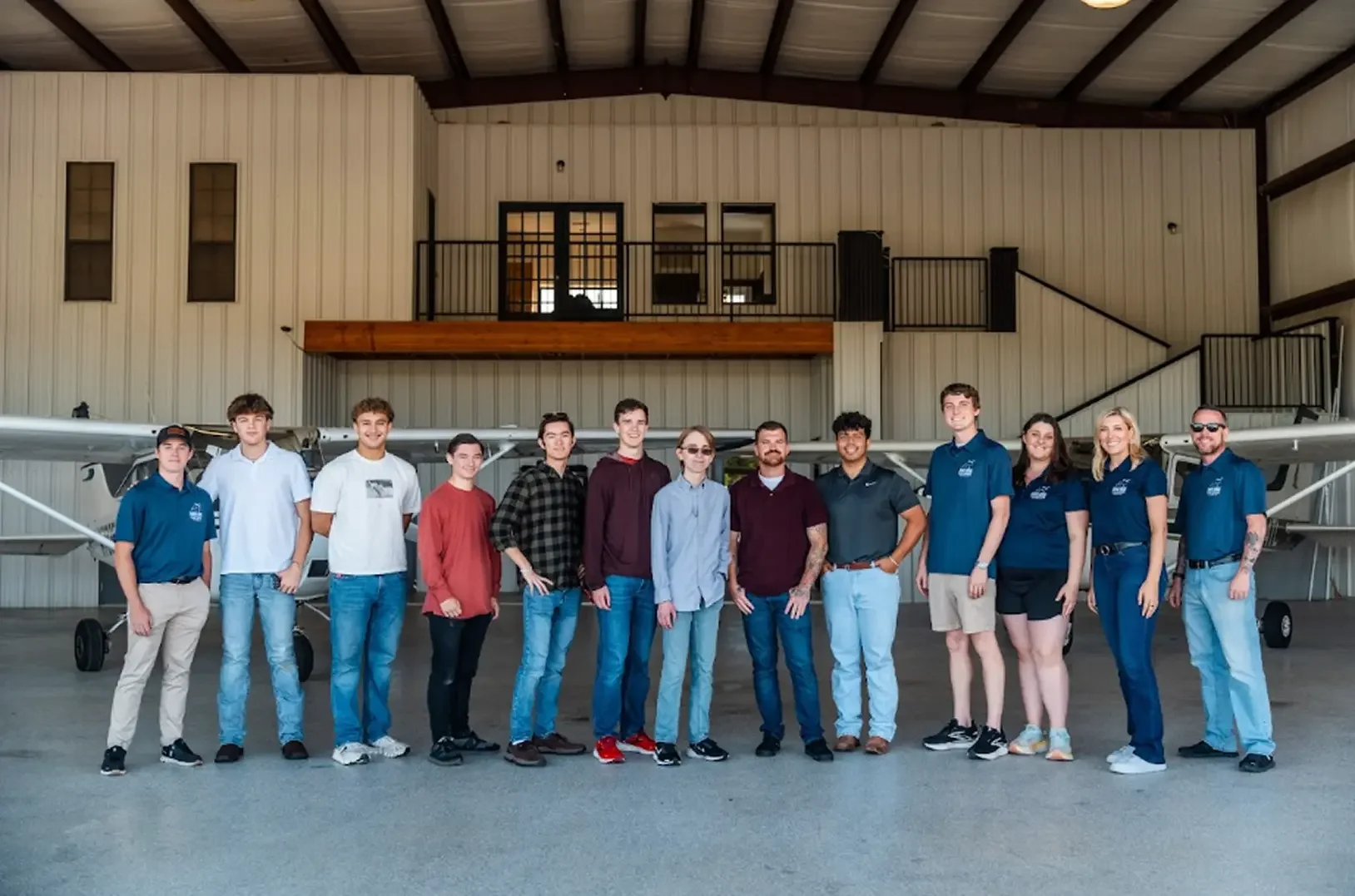 Bird Dog Flight Services instructors and students in Fort Worth, Texas